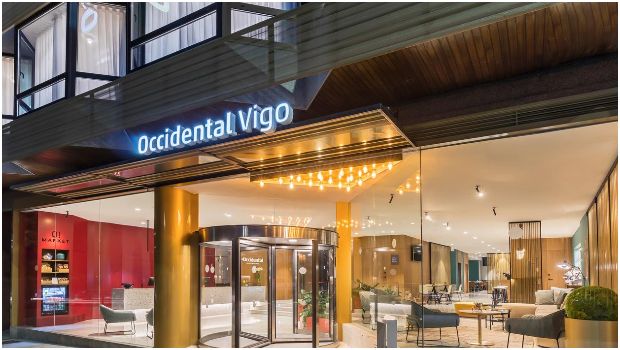 Hotel Occidental Vigo, hotel accommodation in Vigo on the Camino Portuguese