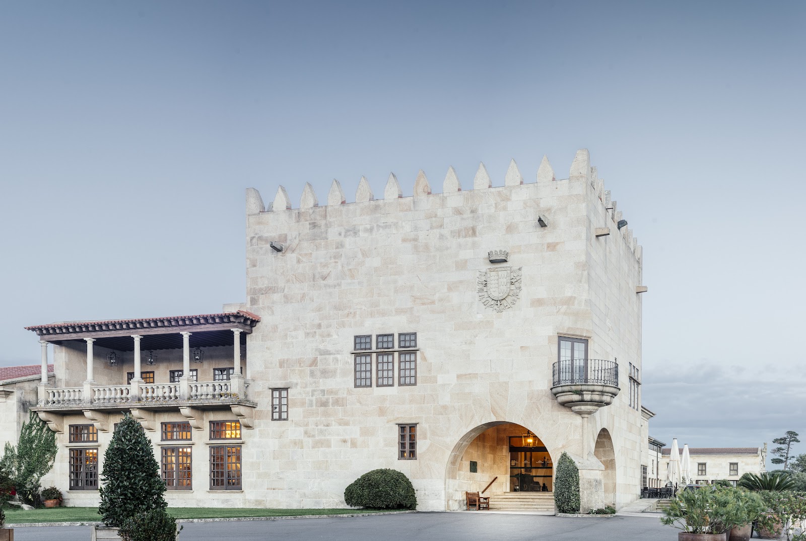 Parador de Baiona, parador accommodation in Baiona on the Camino Portuguese