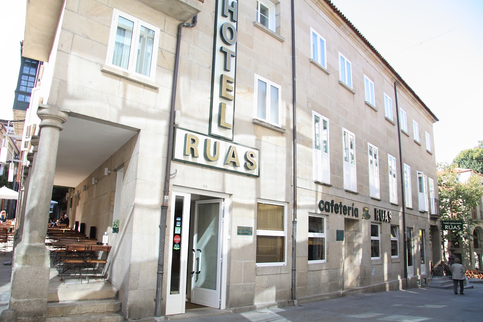 Hotel Restaurante Ruas Pontevedra, hotel accommodation in Pontevadra on the Camino Portuguese