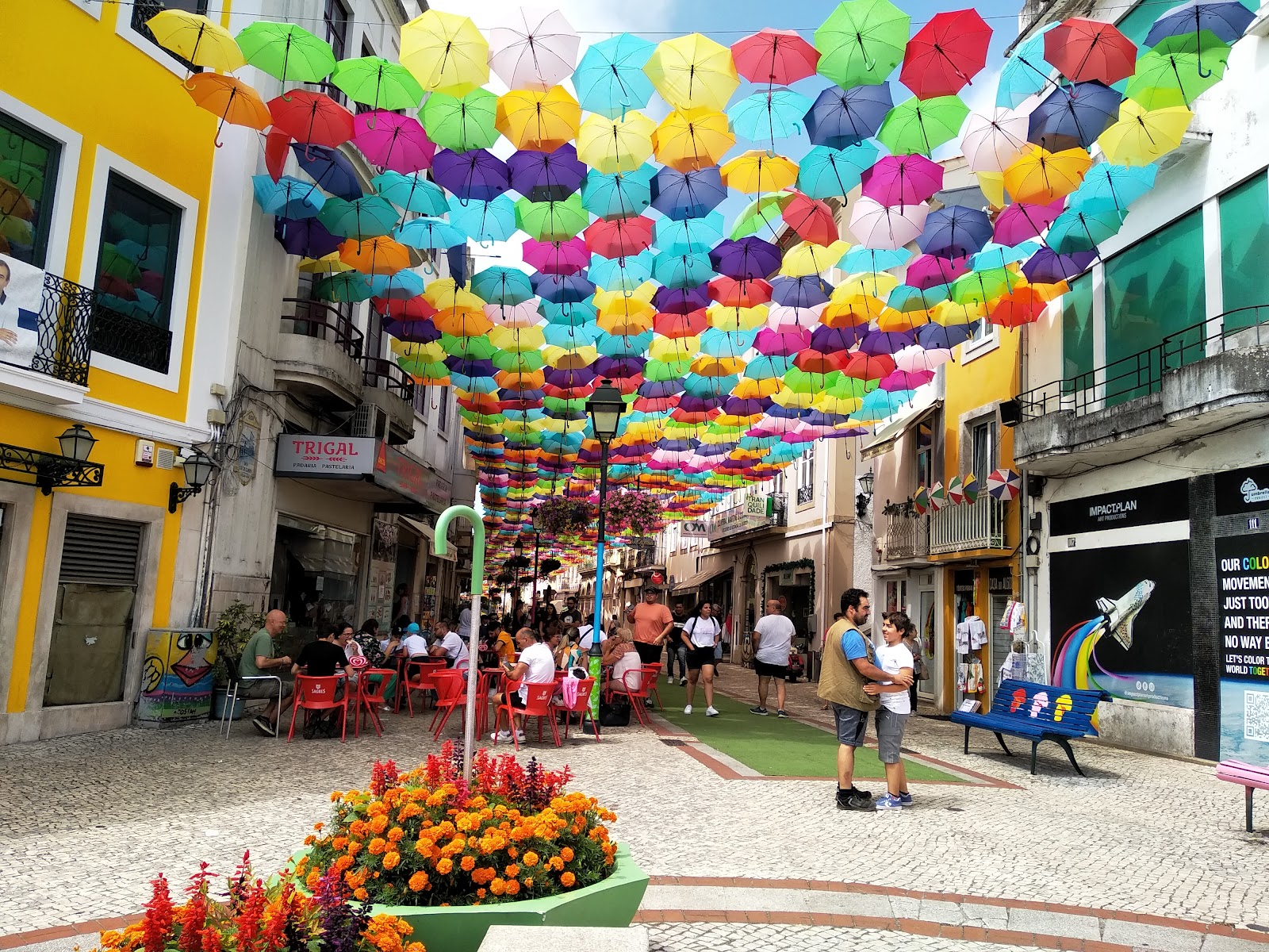 Agueda next-stage stop on the Camino Portuguese route