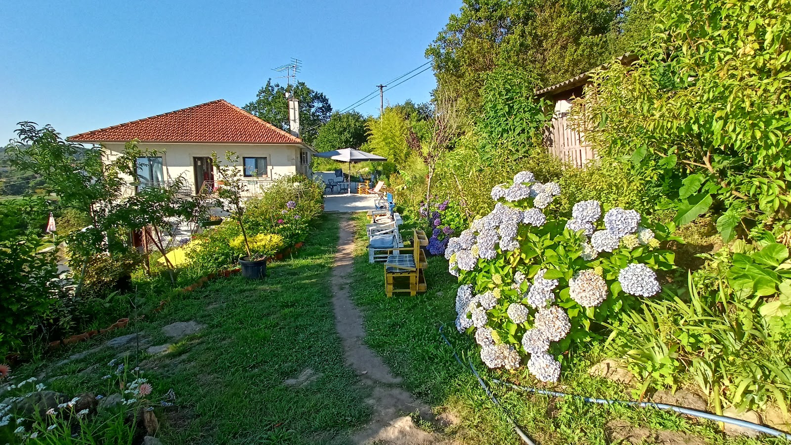 Casa de S Sebastião, albergue accommodation in Romarigaes on the Camino Portuguese