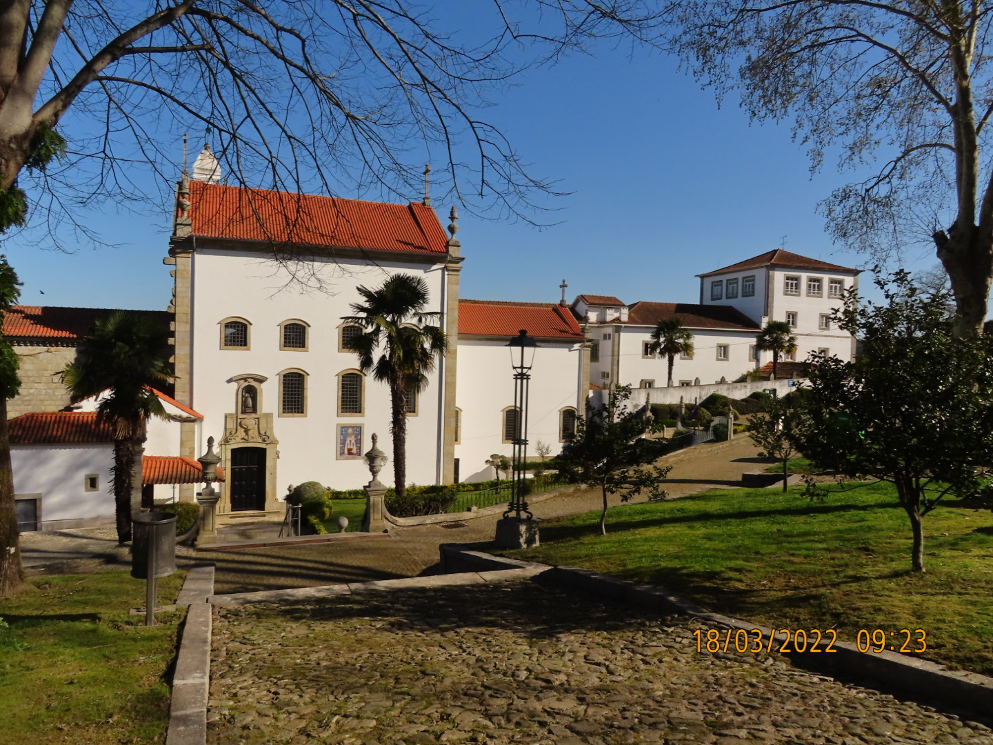 Vairao locality view on the Camino Portuguese route