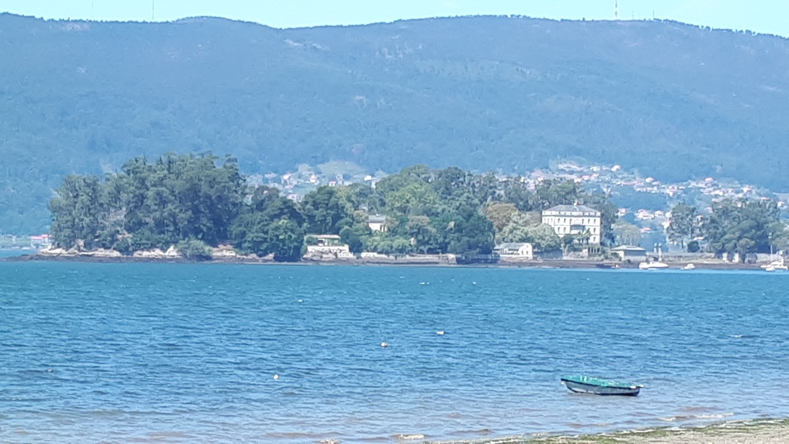Redondela locality view on the Camino Portuguese route