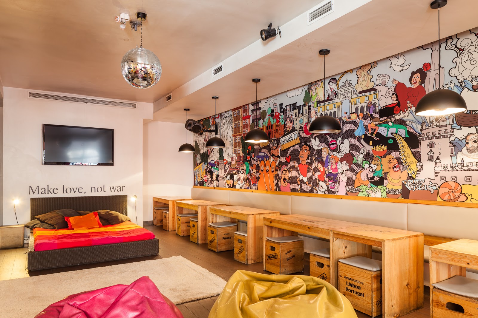 Yes! Lisbon Hostel photo 5, albergue accommodation in Lisbon on the Camino Portuguese