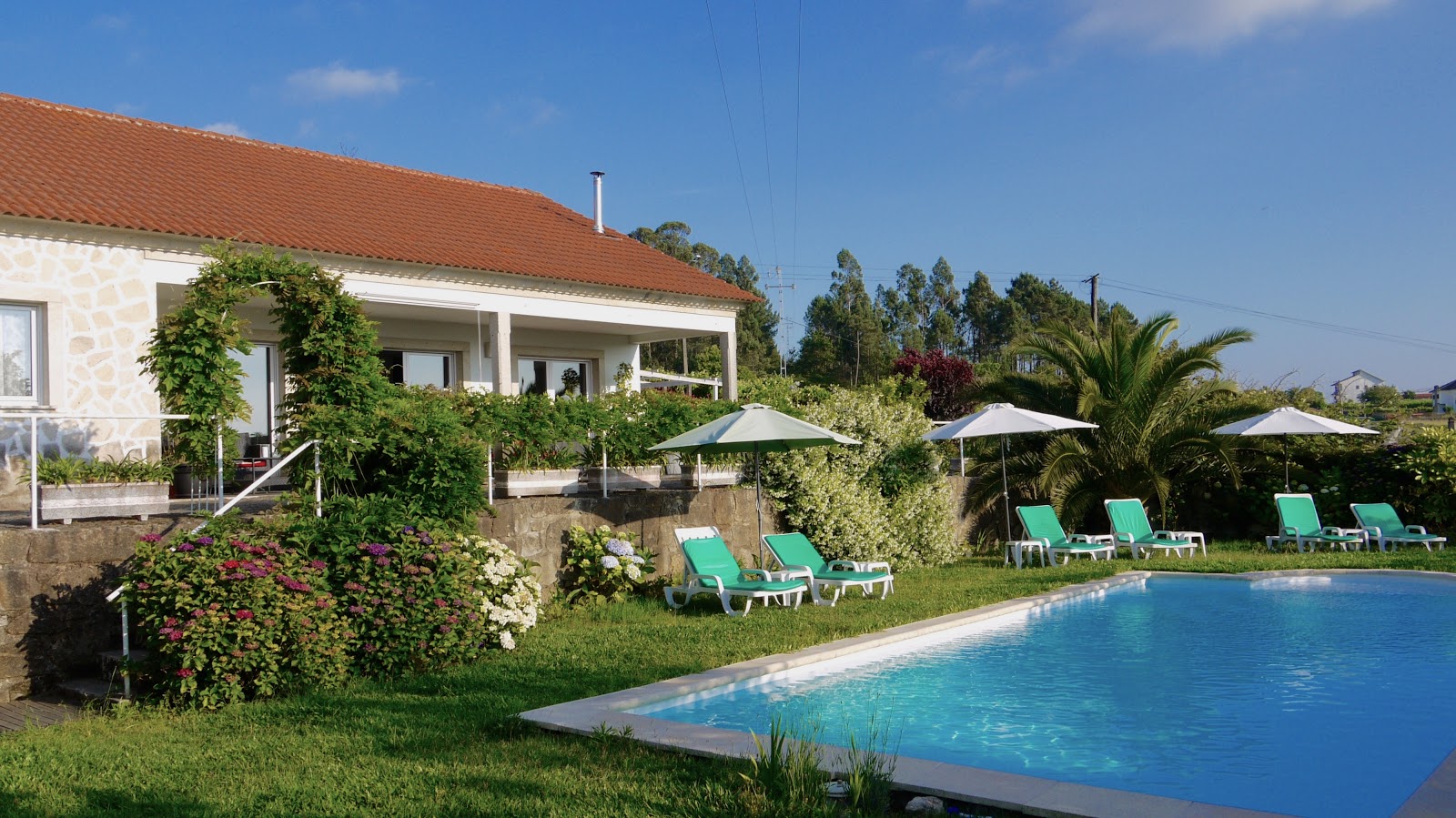 Quinta das Leiras - Rubiães, albergue accommodation in Romarigaes on the Camino Portuguese