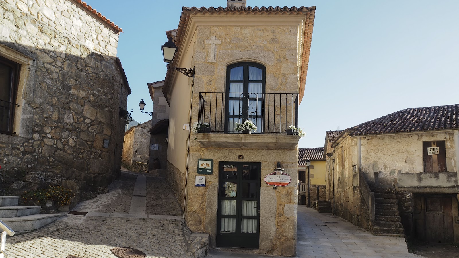 Casa Puertas, pension accommodation in Oia on the Camino Portuguese