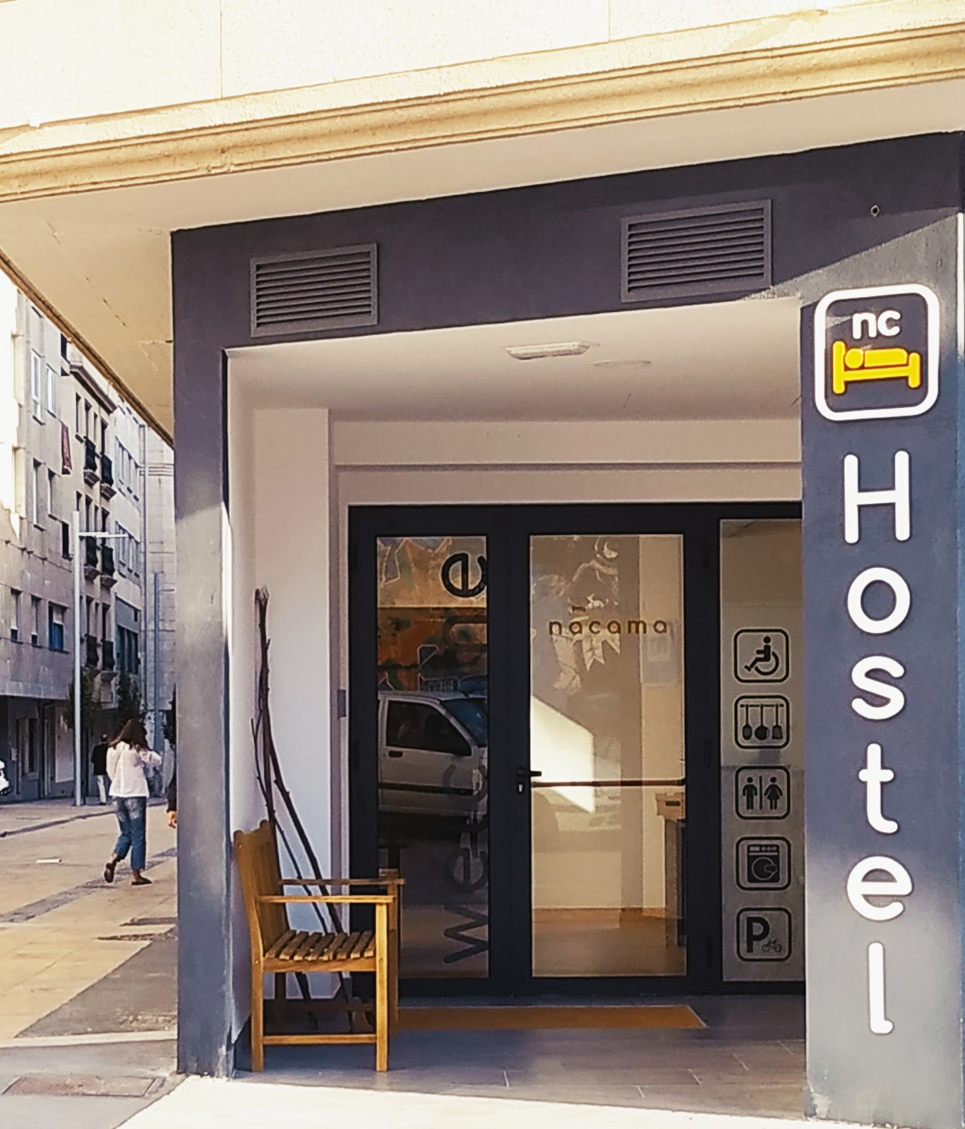 Nacama Hostel, albergue accommodation in Pontevadra on the Camino Portuguese