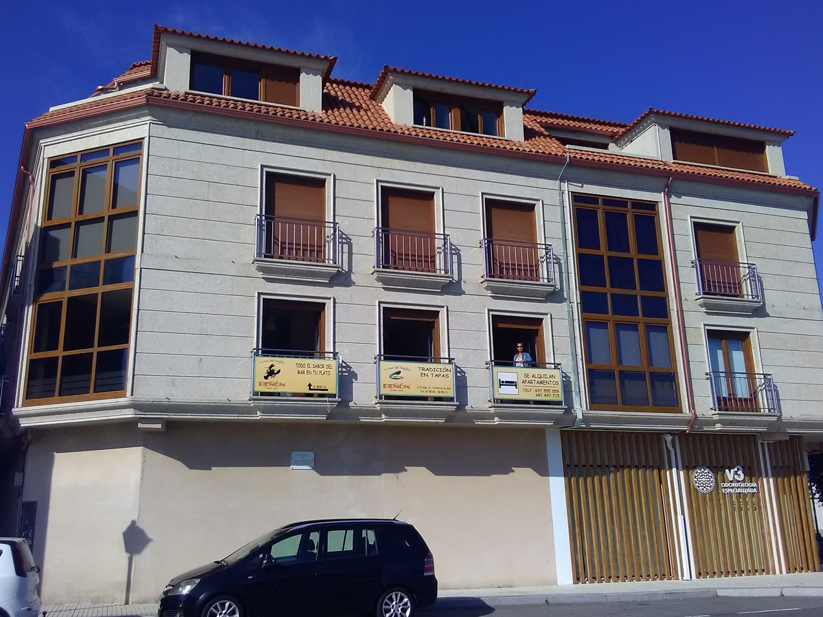 Apartamentos la Pasarela, apartment accommodation in Vilanova de Arousa on the Camino Portuguese