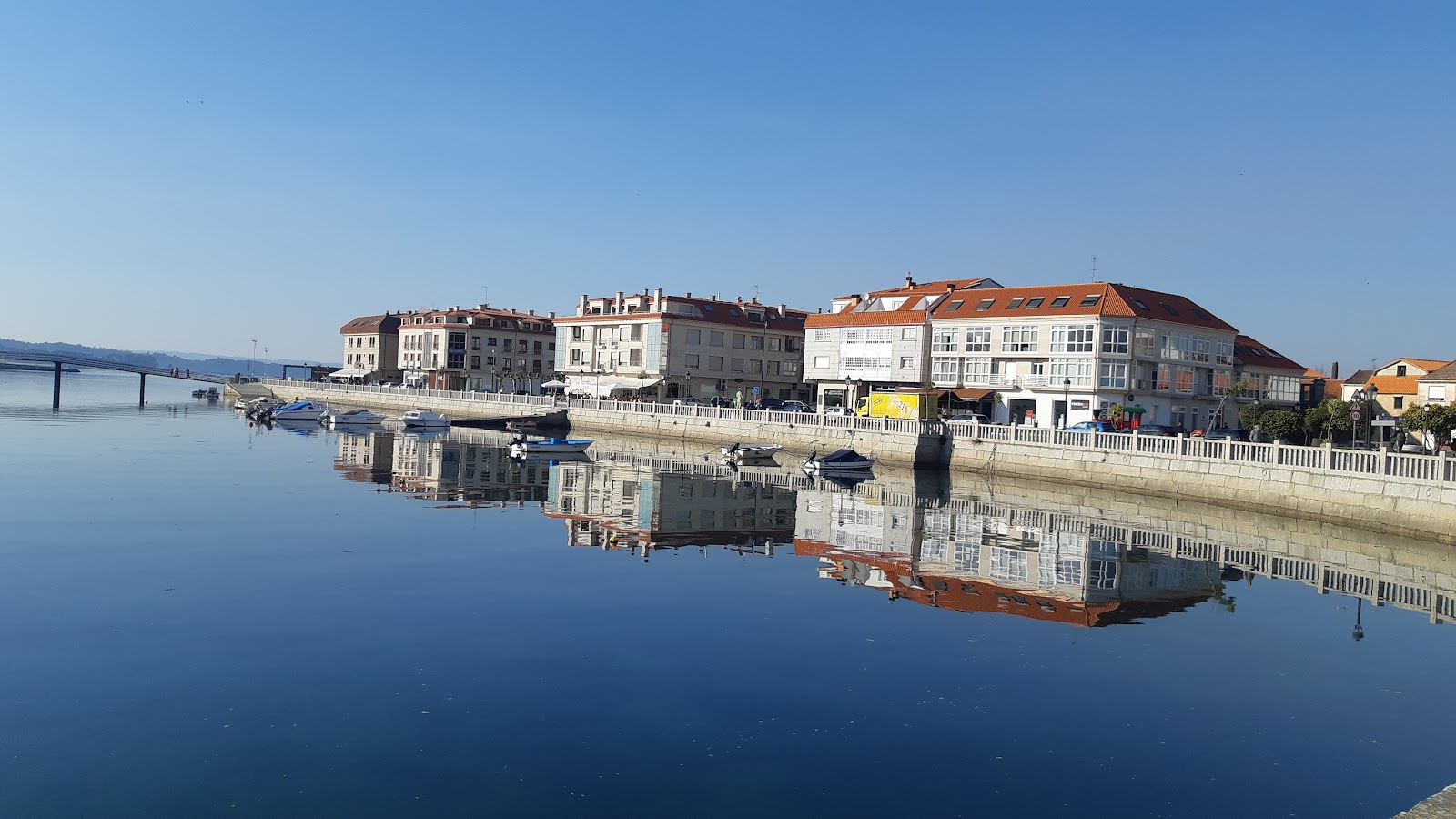 Vilanova de Arousa locality view on the Camino Portuguese route