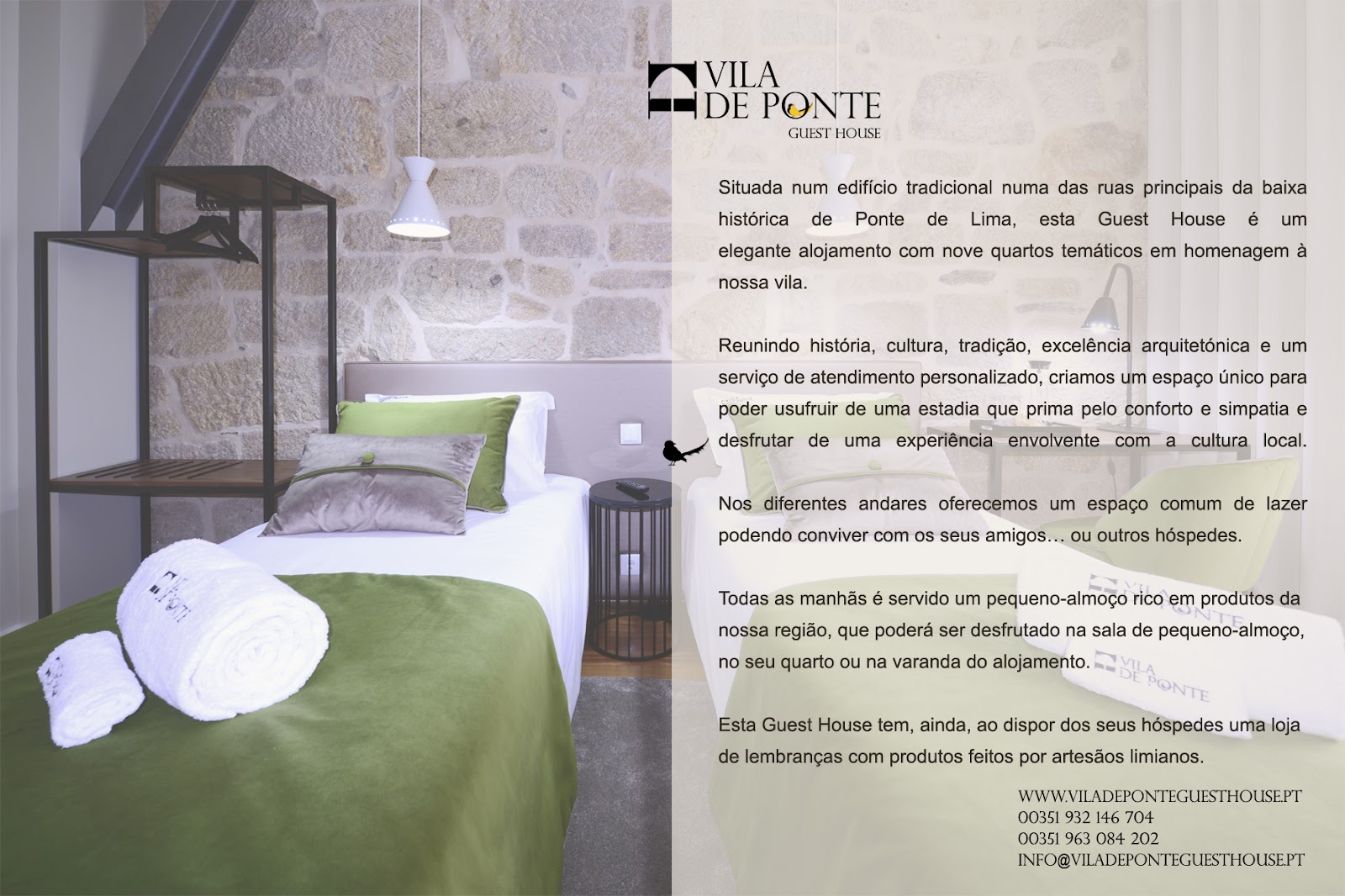 Vila de Ponte Guest House photo 6, pension accommodation in Ponte de Lima on the Camino Portuguese
