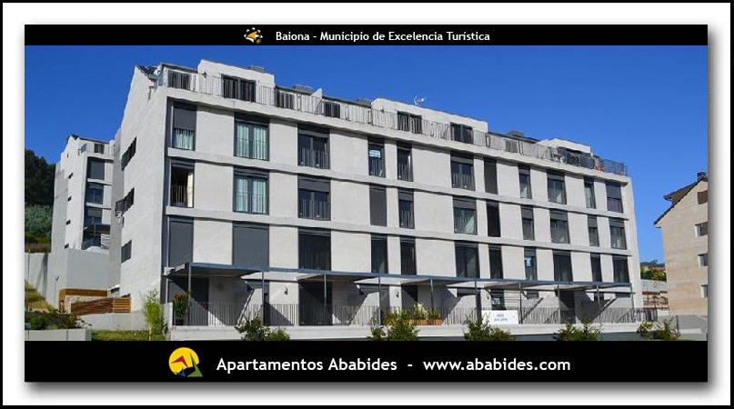 Apartamentos Ababides Playa, apartment accommodation in Ramallosa on the Camino Portuguese