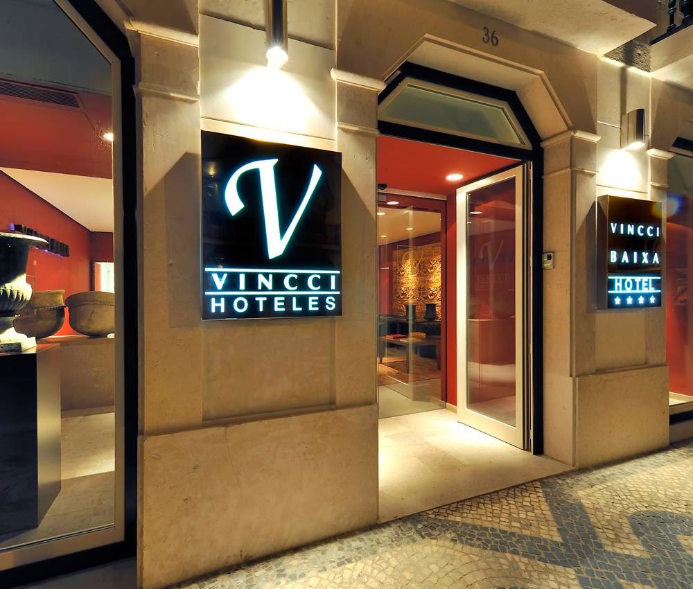 Hotel Vincci Baixa, hotel accommodation in Lisbon on the Camino Portuguese