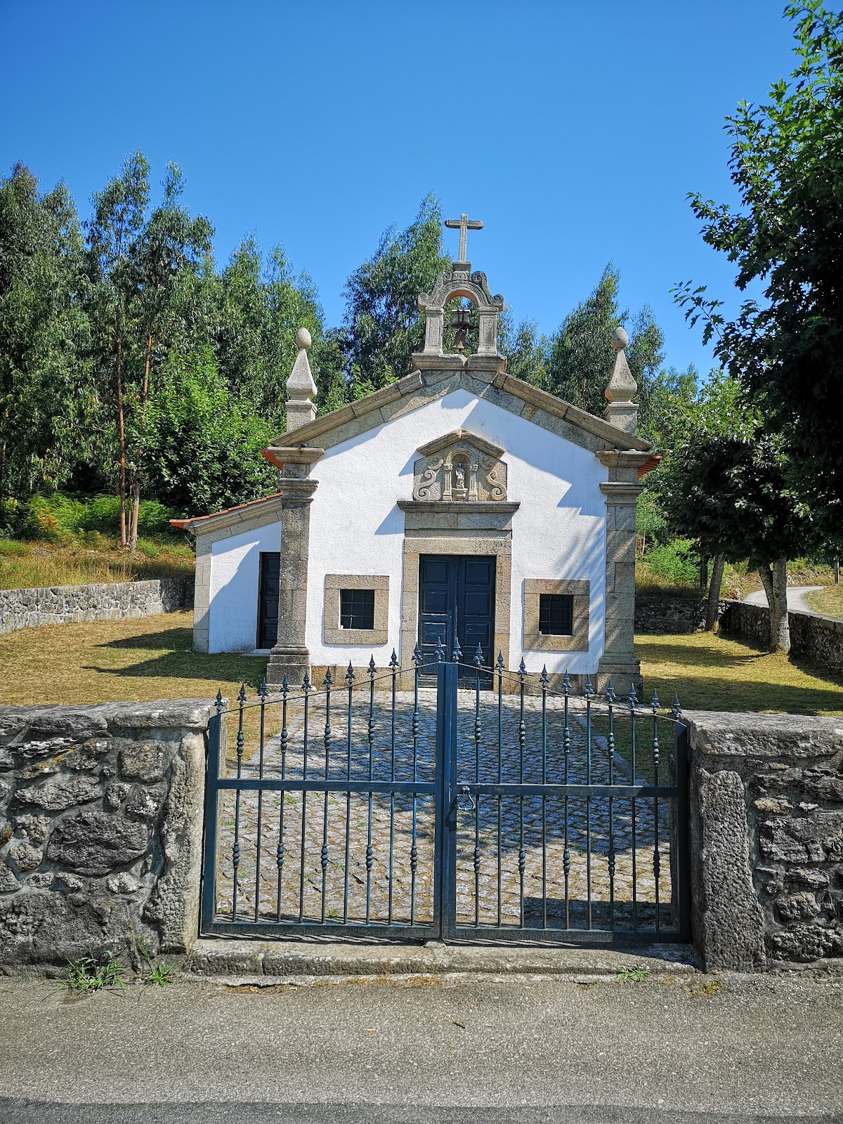 Romarigaes locality view on the Camino Portuguese route