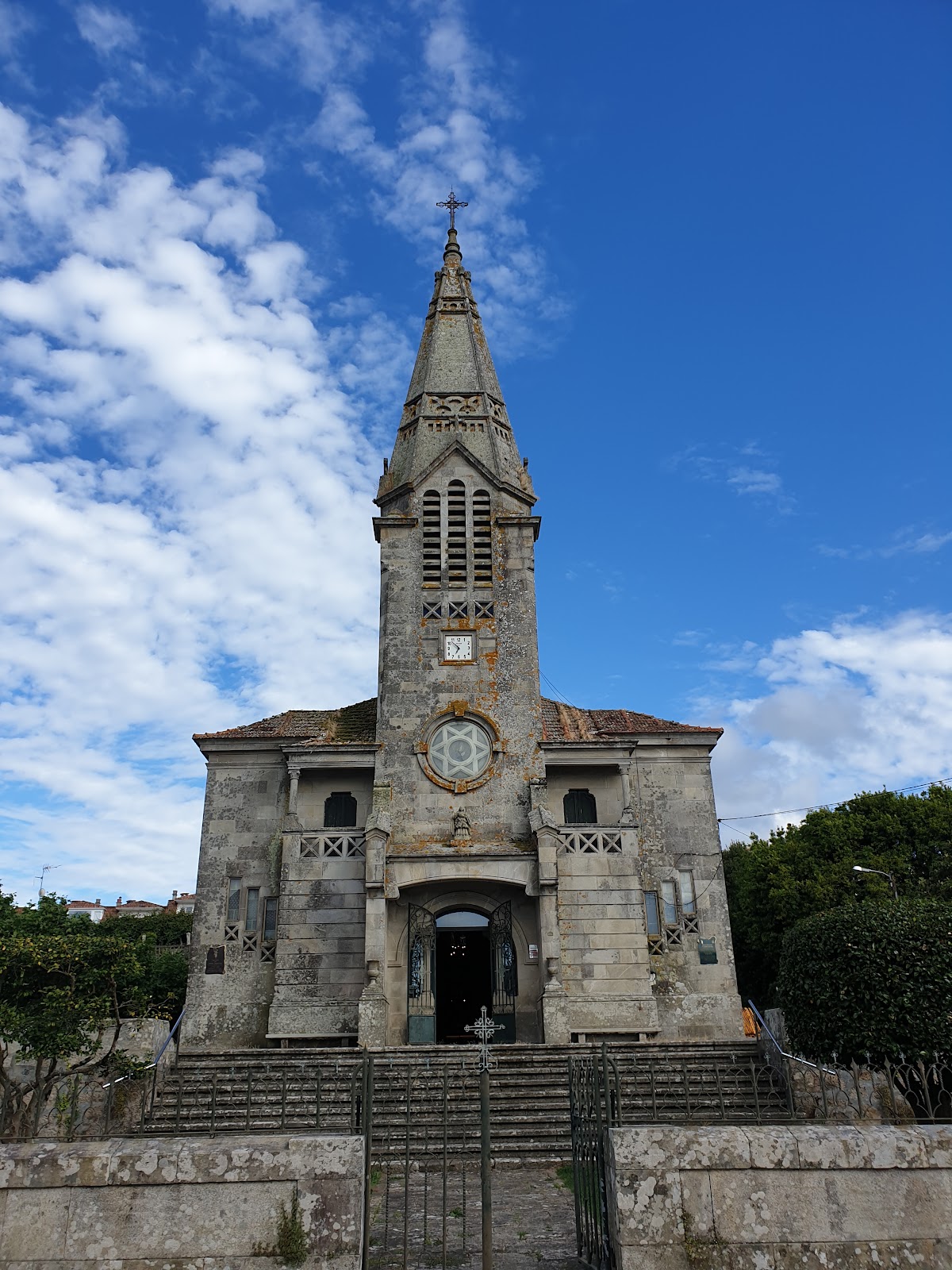 Ramallosa locality view on the Camino Portuguese route
